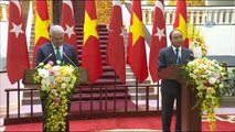 Başbakan Binali Yıldırım, Vietnamlı Mevkidaşı ile Ortak Basın Toplantısı Düzenledi