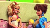 Frozen Parody Baby Princess Anna Meets Toddler Kristoff Elsa doll Barbie Movie part 5