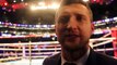 CARL FROCH REACTS TO TONY BELLEWS SHOCK WIN OVER DAVID HAYE I WAS AMAZED AT WHAT I SAW T