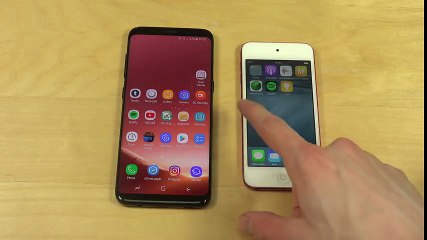 Samsung Galaxy S8 vs. iPod Touch 5 - Speed Test