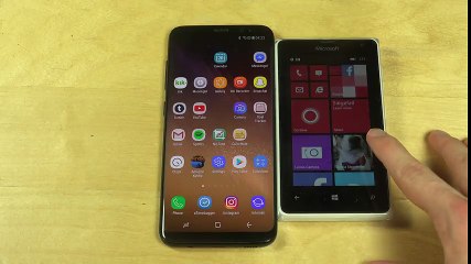 Samsung Galaxy S8 vs. Microsoft Lumia 532 - Which Is Faster