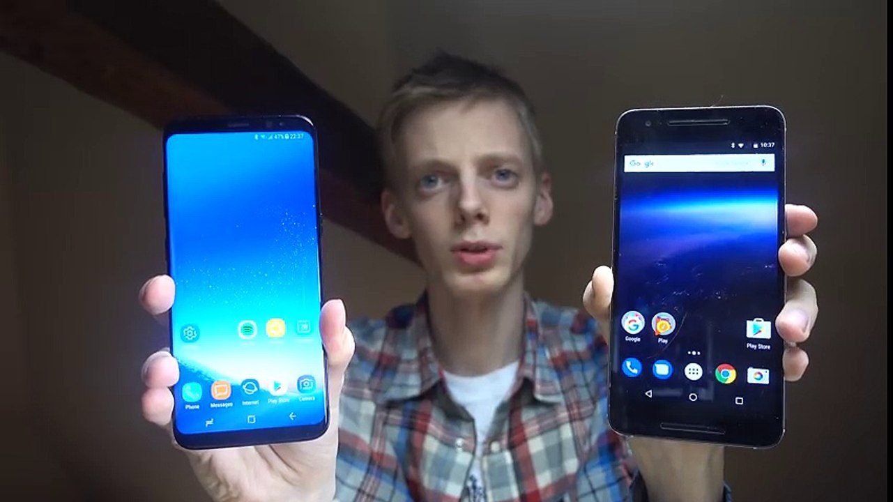 Samsung Galaxy S8 vs. Nexus 6P Android O - Which Is Faster