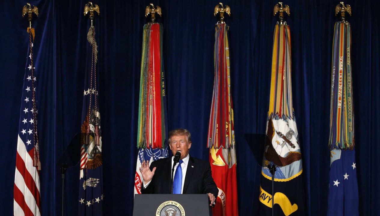 Trump: ‘My original instinct was to pull out’ of Afghanistan