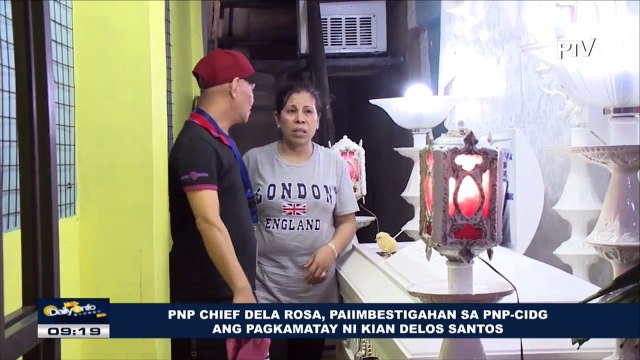 PNP Chief Dela Rosa, paiimbestigahan sa PNP-CIDG ang pagkamatay ni Kian Delos Santos