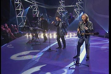 "THE BEE GEES:  Number Ones LIVE" - (2001)