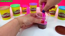 Jugar-doh cómo para hacer un hielo crema pastel jugar masa arte creativa divertido para Niños