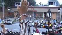 Amritsar, Punjab. Indian border with Pakistan. Wagah Border Ceremony