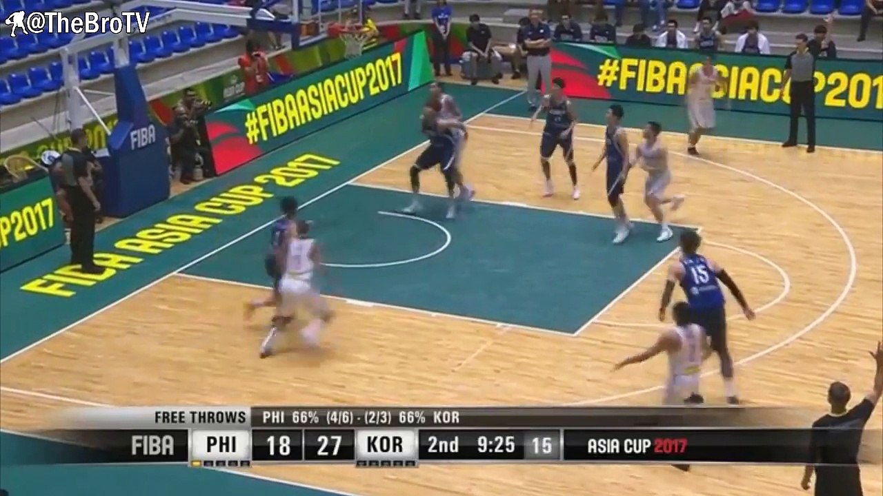 IWAN ANG BIGMAN NG KOREA!!!! | Philippines vs Korea | FIBA Asia Cup 2017 |