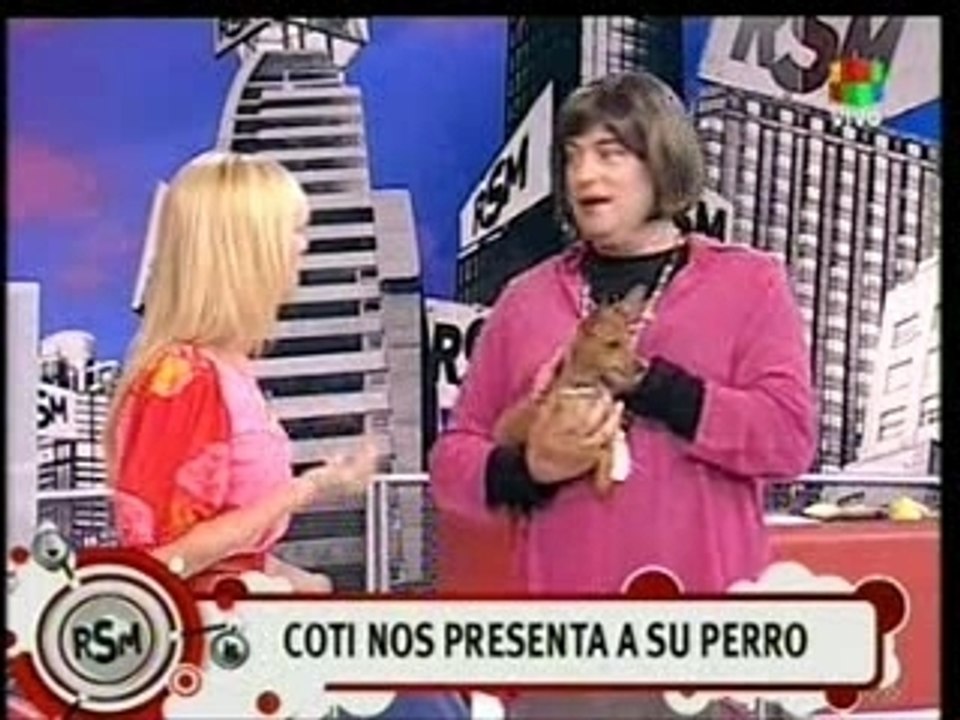 rsm - boluda total - coty, su perro y oringo