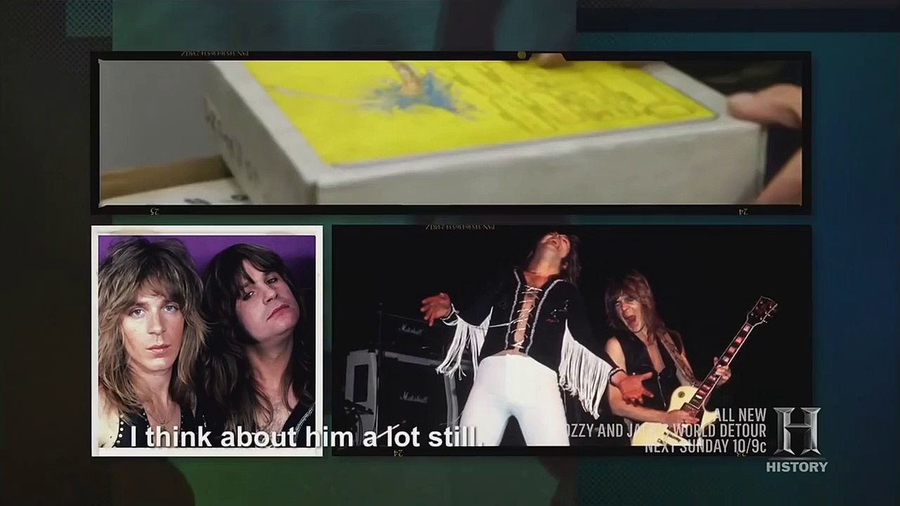 Longer Version Of Ozzy Talks About Randy Rhoads And Hears Unheard Crazy Train Master Tape