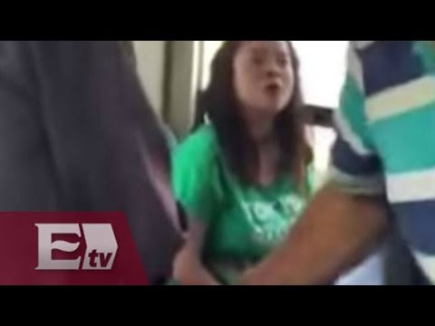 Golpeada por negarse a ceder el asiento a un anciano / Titulares de la tarde