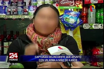 Policías detienen a delincuente que amenazó a niño de ocho años en Magdalena del Mar