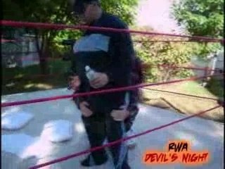 RWA Devil's Night Match 6 Pillow Fight