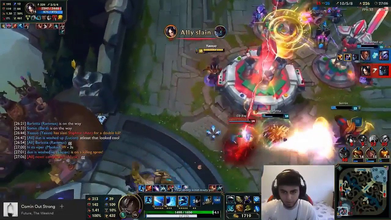 Blit 1 Seconds 1 punch - TROLL does not kill in the tournament - LMHT latest  #4