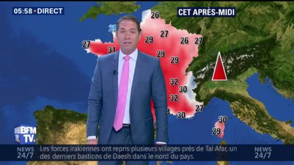 Météo: soleil sur toute la France et températures qui grimpent