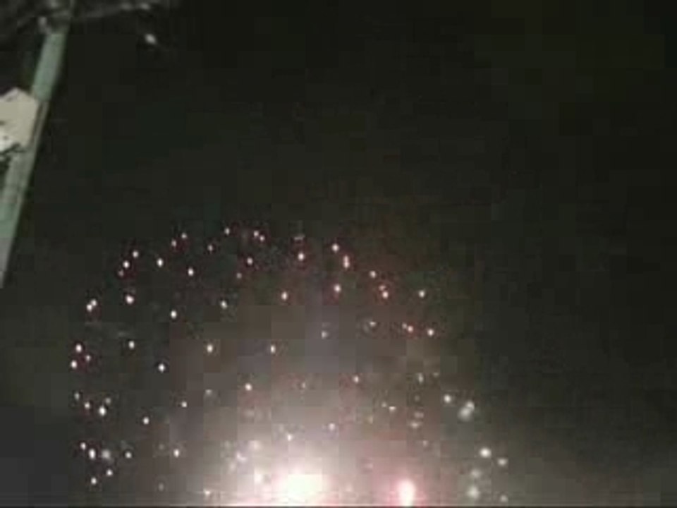 Fuegos artificiales Feria de malaga 2007