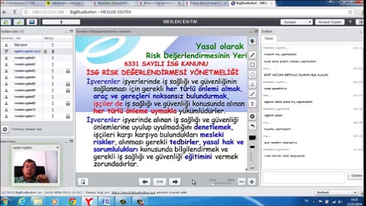 İSG Uzmanı Mesleki Eğitim Bölüm 4