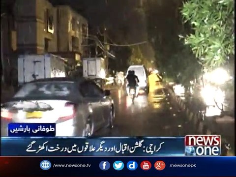 Eight die in rain-related incidents in Karachi