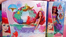 Frozen Mermaid Ariel Flower Showers Bath Time Color Changing Dolls!! Disney Anna Elsa Colo