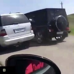 G Class vs ML Road Rage