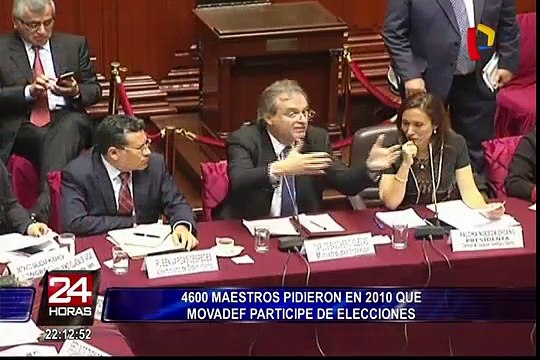 Basombrio: “Pedro Castillo es el punto de convergencia para la unión del Movadef y Proseguir”
