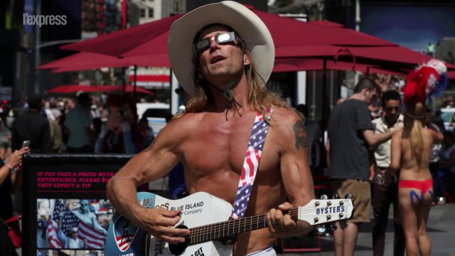 Les Américains hypnotisés par l'éclipse solaire