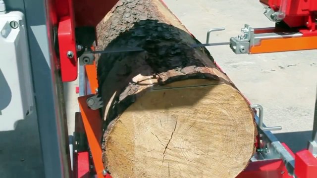 Ленточная пилорама Holzmann BBS 550 ● Деревообрабатывающие станки ● КМА Украина Луцк