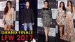 Karisma Kapoor, Sridevi, Khusi Kapoor At Lakme Fashion Week 2017 Grand Finale Manish Malhotra’s Show