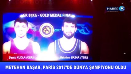 Metehan Başar Güreşte Dünya Şampiyonu oldu