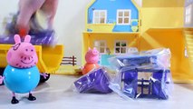 Cerdo para Peppa Pig juguetes de dibujos animados de la nueva casa de campo muebles de la serie 3 del peppa