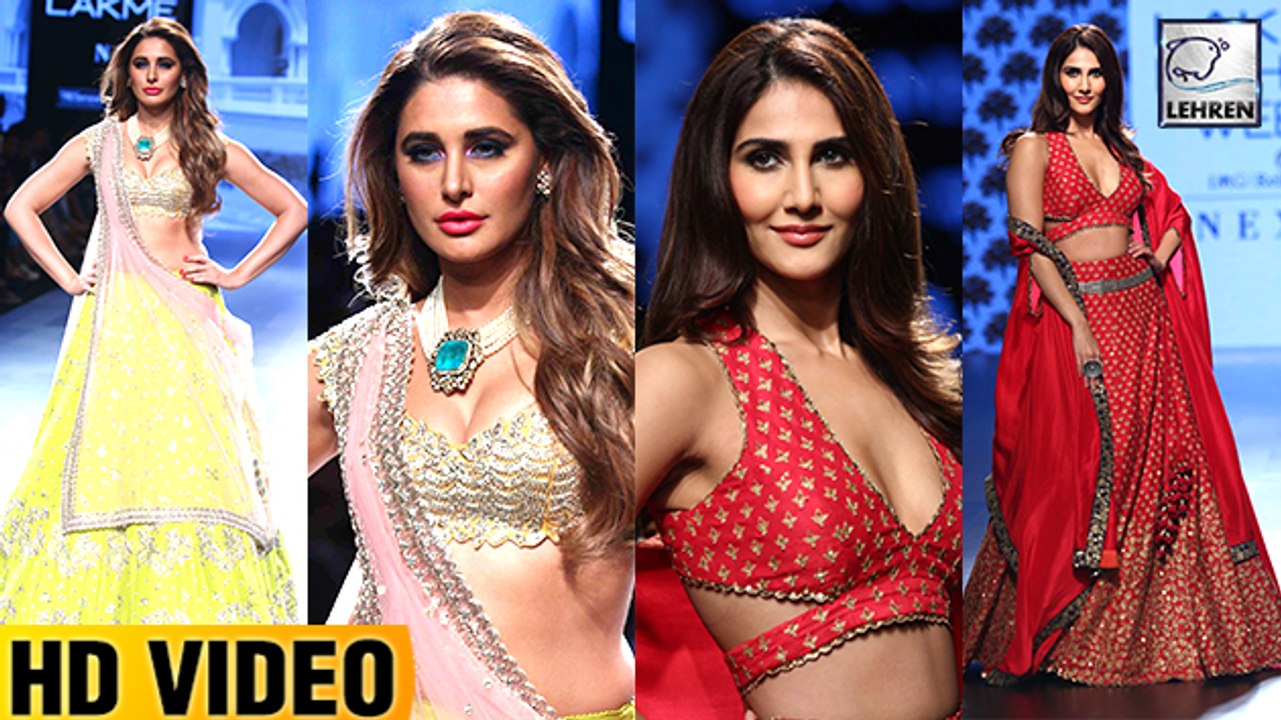 Nargis Fakhri And Vani Kapoor Walk The Ramp At...