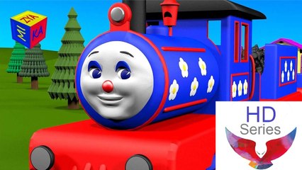 Learn to count 1 to 10 with Choo-Choo Train. Educational cartoon for children _ @ HD Series