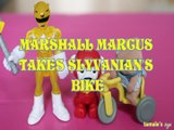 MARSHALL MARCUS TAKES SLYVANIAN'S MARSHALL MARCUS TAKES SLYVANIAN'S BIKE YELLOW RANGER SABAN'S POWER RANGERS , SYLVANIAN