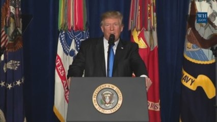 Trump implica más a fondo a Estados Unidos en la guerra de Afganistán