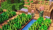 Villager & Witch Life 1 Alien Being Minecraft Animation
