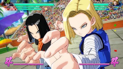 Dragon Ball FighterZ - Trailer gamescom 2017 avec C-16 et C-18