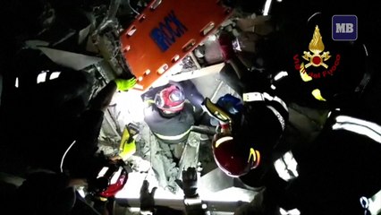 Baby rescued from Italian earthquake rubble