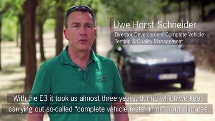 Endurance test with the new Porsche Cayenne