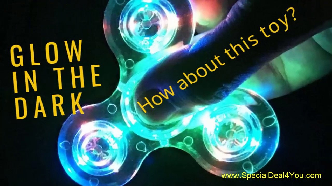 Fidget Spinner that Glows in the Dark