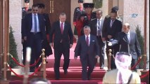 Cumhurbaşkanı Recep Tayyip Erdoğan, Kral 2. Abdullah Tarafından Resmi Törenle Karşılandı