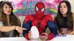Cumpleaños huevo Niños ratón apertura fiesta hombre araña sorpresa juguete Hatchimals disney minnie