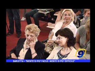 Barletta | Presentazione del libro "Niente di più facile niente di più difficile"