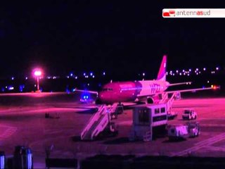 TG 03.08.12  Atterraggio d'emergenza a Bari per un volo Brindisi - Zurigo