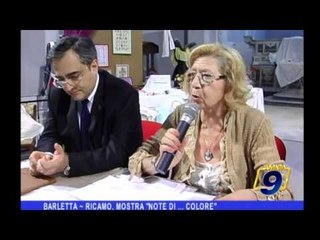 Barletta | Ricamo mostra note di colore