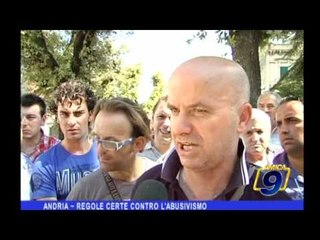 Andria | Regole certe contro l'abusivismo