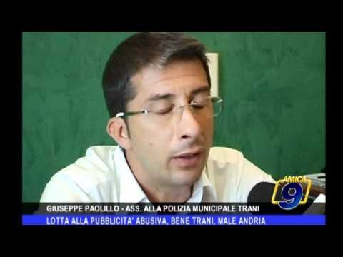 BAT | Lotta alla pubblicità abusiva, bene Trani, male Andria