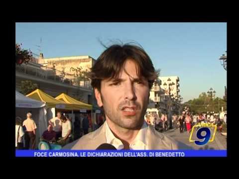 Foce Carmosina | Le dichiarazioni dell'Assessore Di Benedetto