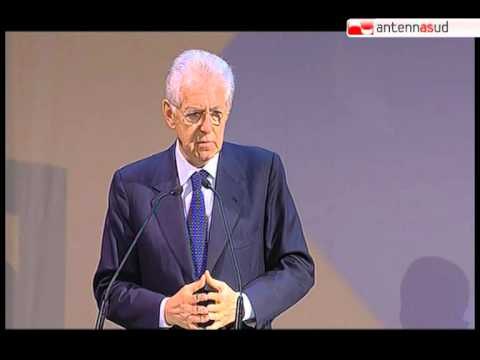 TG 07.09.12 Monti alla Fiera del Levante di Bari: Il sud riparta da se stesso