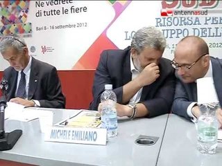 TG 11.09.12 Emiliano: "Al sud rischio di tensioni sociali"