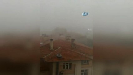 5 Dakikalık Yağış Hayatı Felç Etti